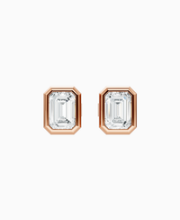 White Lab Diamond / Emerald / 0.8ct