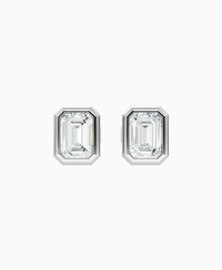 White Lab Diamond / Emerald / 0.8ct
