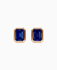 Royal Blue Lab Sapphire / Emerald / 0.8ct