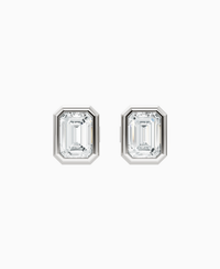 White Lab Diamond / Emerald / 0.8ct
