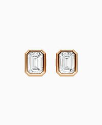 White Lab Diamond / Emerald / 0.8ct