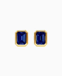 Royal Blue Lab Sapphire / Emerald / 0.8ct
