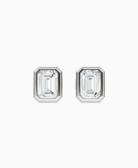 White Lab Diamond / Emerald / 0.8ct