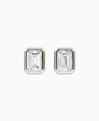 White Lab Diamond / Emerald / 1ct