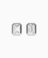 White Lab Diamond / Emerald / 1ct