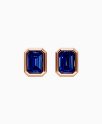 Royal Blue Lab Sapphire / Emerald / 1.5ct