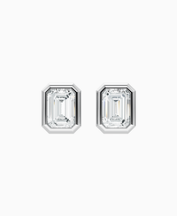 White Lab Diamond / Emerald / 1.5ct