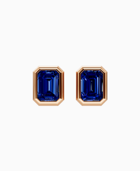 Royal Blue Lab Sapphire / Emerald / 1.5ct