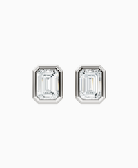White Lab Diamond / Emerald / 1.5ct