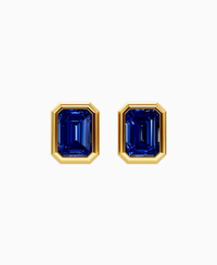 Royal Blue Lab Sapphire / Emerald / 1.5ct