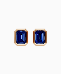 Royal Blue Lab Sapphire / Emerald / 1.5ct