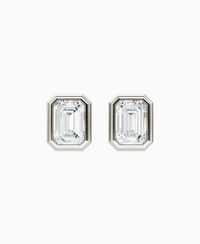 White Lab Diamond / Emerald / 1.5ct