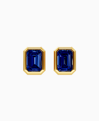 Royal Blue Lab Sapphire / Emerald / 1.5ct