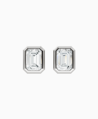 White Lab Diamond / Emerald / 1.5ct