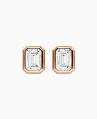 White Lab Diamond / Emerald / 2ct