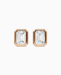 White Lab Diamond / Emerald / 2ct