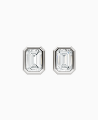 White Lab Diamond / Emerald / 2ct