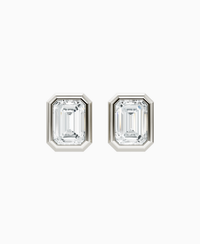 White Lab Diamond / Emerald / 2ct