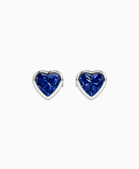 Royal Blue Lab Sapphire / Heart / 0.5ct