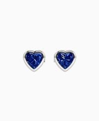 Royal Blue Lab Sapphire / Heart / 0.5ct