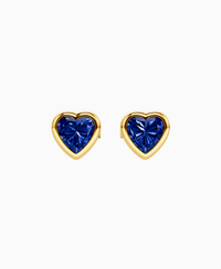 Royal Blue Lab Sapphire / Heart / 0.5ct