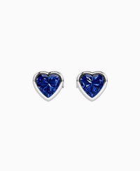 Royal Blue Lab Sapphire / Heart / 0.5ct