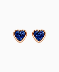 Royal Blue Lab Sapphire / Heart / 0.8ct