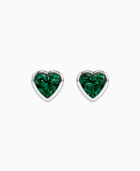 Zambian Lab Emerald / Heart / 0.8ct