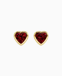 Pigeon Blood Lab Ruby / Heart / 0.8ct