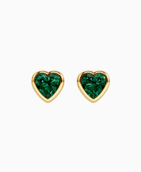 Zambian Lab Emerald / Heart / 0.8ct