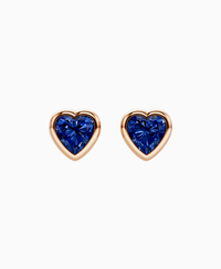 Royal Blue Lab Sapphire / Heart / 0.8ct