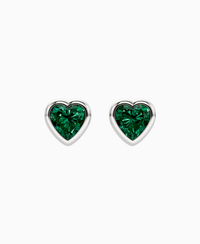 Zambian Lab Emerald / Heart / 0.8ct