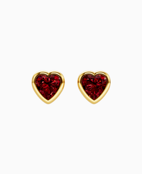 Pigeon Blood Lab Ruby / Heart / 0.8ct