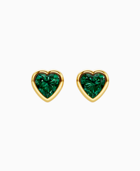 Zambian Lab Emerald / Heart / 0.8ct