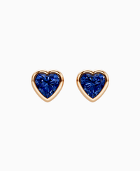 Royal Blue Lab Sapphire / Heart / 0.8ct