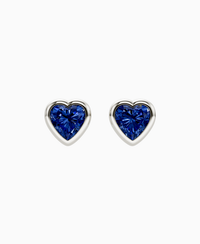 Royal Blue Lab Sapphire / Heart / 0.8ct