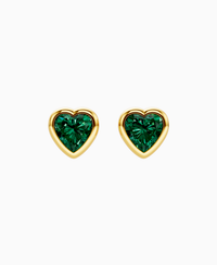Zambian Lab Emerald / Heart / 0.8ct
