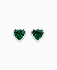 Zambian Lab Emerald / Heart / 0.8ct