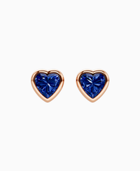 Royal Blue Lab Sapphire / Heart / 1ct