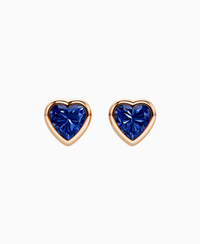 Royal Blue Lab Sapphire / Heart / 1ct