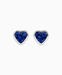 Royal Blue Lab Sapphire / Heart / 1.5ct