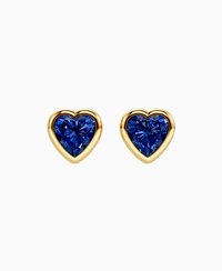 Royal Blue Lab Sapphire / Heart / 1.5ct