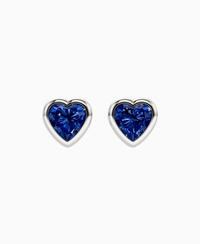 Royal Blue Lab Sapphire / Heart / 1.5ct