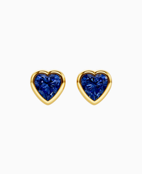 Royal Blue Lab Sapphire / Heart / 1.5ct