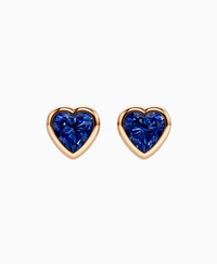 Royal Blue Lab Sapphire / Heart / 1.5ct