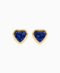 Royal Blue Lab Sapphire / Heart / 1.5ct