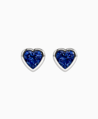 Royal Blue Lab Sapphire / Heart / 1.5ct