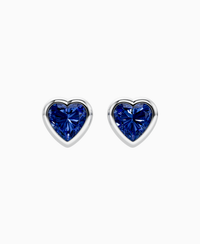 Royal Blue Lab Sapphire / Heart / 2ct