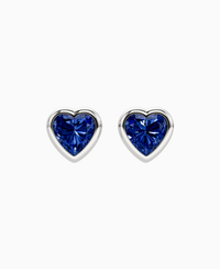 Royal Blue Lab Sapphire / Heart / 2ct