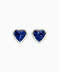 Royal Blue Lab Sapphire / Heart / 2ct